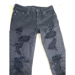 True Religion Black Jeans